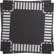 2 Crossroad Street Building Block Base Plates