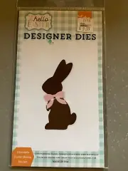 Echo Park Designer Dies CHOCOLATE EASTER BUNNY NEW