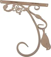 DECOMELODY 1Set Wall Mounted Planter Hook Durable Flower Pot Bracket for Use Stylish Rustic Design for Garden Decor Easy Installation for Bird Feeders and Hanging Plants