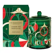 [GLASSHOUSE-FRAGRANCES] Under the Mistletoe Soy Candle (Holiday Limited Edition)