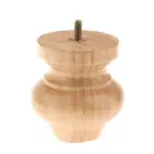 Wood Round Sofa Chair Bookshelf Dresser Settee Furniture Legs Stand Feet