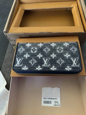 New Louis Vuitton Zippy Wallet Monogram jacquard M82468
