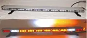 50” Amber LED Light Bar Tow Truck Plow Roll Back Police w/ BRAKE & BRAKE LIGHTS