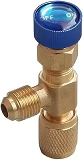 Daiilg R22 R410 AC Valve 1/4 Inch Filler Joint A/C Refrigerant Valve Air Conditioning Repair and Fluoride Adapter Easy Install B