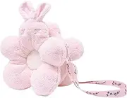 [zinici] Cute Plush Crossbody Purse for Girls (cute bunny, pink), Pink