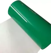 12" X 10 Ft Roll of Glossy 651 Green Adhesive-Backed Vinyl for Craft Cutters, P