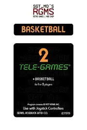Atari 2600/Sears Tele-Games Replacement Label - Basketball