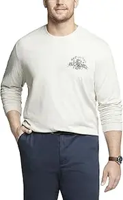 [IZOD] Men's Big and Tall Saltwater Long Sleeve Graphic T-Shirt