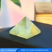 Natural Yellow Citrine Quartz Orgone Energy Crystal Pyramid Healing Stone Tower