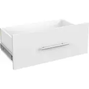 ClosetMaid Style+ Modern Drawer Kit 9.96"H x 24.8"W Soft-Close Glides Wood White