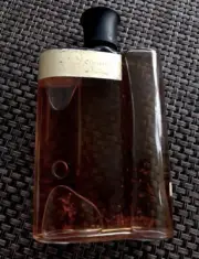 Vintage 1940’s Dana 20 Carats France Cologne Perfume 2,0 Oz Gold Splash Bottle