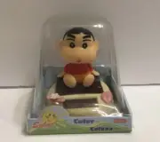 solar Powered Crayon Shin-chan figuire toy . Size:3”H