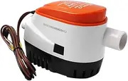 12v 1100gph Automatic Boat Bilge Water Pump with Float Switch, 150mm X 90mm