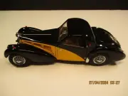 FRANKLIN MINT 1936 BUGATTI TYPE 57SC LIMITED EDITION MODEL B11B821