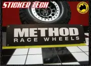 1/10 SCALE METHOD RACE WHEELS WORK SHOP GARAGE BANNER SIGN SUITS RC ROCK CRAWLER