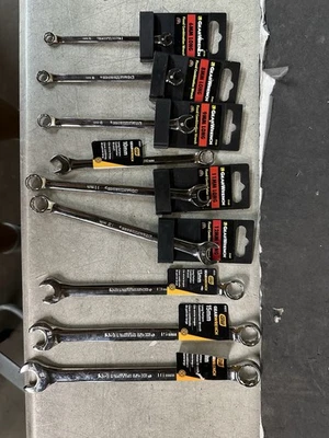 NEW GearWrench Combination Long Pattern Wrench (9pk) MM 6 8 9 10 11 12 13 15 16