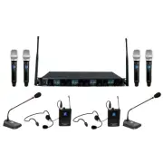 VOCOPRO UDX-WORSHIP Digital PLL Rackmount Handheld, Headset, Podium Wireless Mic
