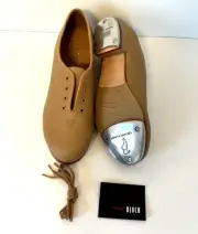 BLOCH S0301L Jazz Tap Women's Tan Lace Up Tap Shoes Size 11
