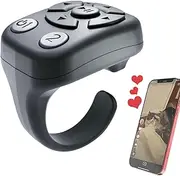 Quzente Camera Video Recording Remote - Remote Control Presentation Clicker | Smart Page Turner Presentation Clicker, Continuous Click Device Scrolling Fingertip Control for Photos Videos E-Book Music