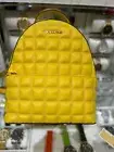 Michael Kors MK Sheila Medium Shoulder Travel Backpack Bag Satchel Daisy Yellow