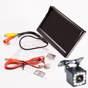 5in Car Monitor TFT LCD HD Digital Display Reverse Parking Dynamic Track Camera (for: Honda Civic)