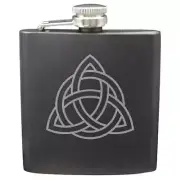 Celtic Knot Shot & 6 Ounce Flask Set