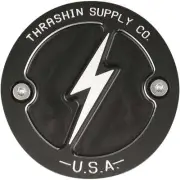 THRASHIN SUPPLY CO. 0940-1846 TSC-3027-4 Points Cover - Dished - Black - M8