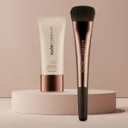 Sheer Glow BB Cream & BB Brush Duo, 04 Natural Tan | Nude By Nature