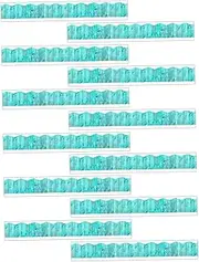 GANAZONO 12pcs Magnetic Bulletin Board Borders Decorative Edges for Whiteboards and Chalkboards for Classroom and Office Decor Vibrant Colors to