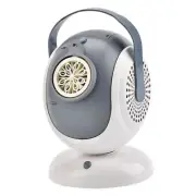 Automatic Bubble Machine Rotating Auto Bubble Maker With LED Light Rechargeable