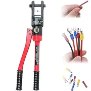 Hydraulic Cable Crimper, Hydraulic Wire Crimping Tool, Hydraulic Hand Crimper for Copper Aluminum Terminal, Cable Lug Crimping Plier,YQK-120