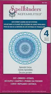 SPELLBINDERS Nestabilities Dies SPENDID CIRCLES