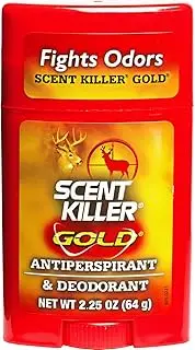 Scent Killer Gold Unscented Deodorant and Antiperspirant for Hunting Scent Control