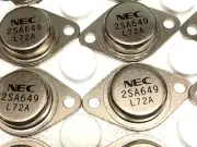 LOT OF 1 2SA649 Silicon PNP Power Transistor BY NEC