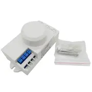 DC9-24V 120W 360?&deg; Induction Microwave PIR Motion Sensor Delay Time Light Switch
