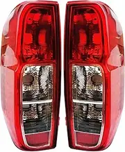 Pair Rear Lights Left + Right Red Brake Tail Lamps ，Compatible for Nissan Frontier 2005-2015