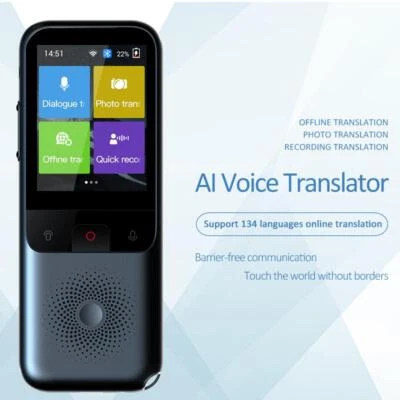 T11 Portable Audio Photo Translator 138 Language Offline Real Time Smart Voice