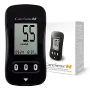 CareSens N Blood Glucose Monitoring System Meter Kit No Coding Required i-SENS