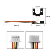 For Anycubic Vyper Extruder Hot End Mounting Block Auto Leveling Sensors Parts