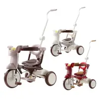 在飛比找Yahoo奇摩購物中心優惠-日本 iimo #02 兒童三輪車-折疊款(3色可選)升級款