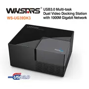 Winstars USB 3.0 Universal Docking Station (WS-UG39DK3)