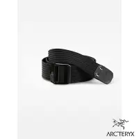 在飛比找Yahoo奇摩購物中心優惠-Arcteryx 始祖鳥 LOGO 尼龍腰帶 黑