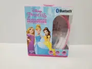 Disney Princess Kid Safe Wireless Headphones with Volume Limiting Technology !