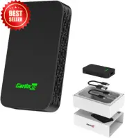 5.0 Wireless CarPlay & Android Auto Adapter - Plug & Play, Auto Connect, OTA Upd
