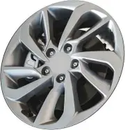Wheel 17x7 Aluminum 10 Spoke Silver Fits 2016-2018 Hyundai Tucson (for: Hyundai)