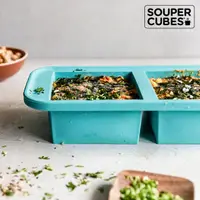 在飛比找蝦皮商城精選優惠-大侑 Souper Cubes 食品級 矽膠 保鮮盒  2格