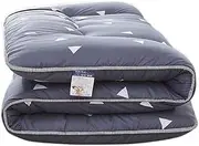 Floor Futon Mattress Japanese Memory Foam Foldable Bed Roll Up Portable Camping Mat Lounger Bed Couches Sleeping Pad(135 * 200cm)