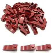 Lego 50 New Dark Red Arch Arched 1 x 3 Inverted Parts