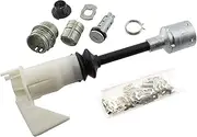 Bonnet Release Lock Repair Kit 3M5AR16B970AD 4556337 1355231 Fit for Ford Focus C-Max 2003-2007 Short Type (Color : As Shown)