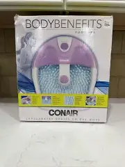 Conair - Body Benefits Foot Spa - Lavender / White